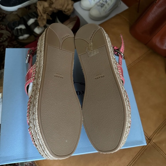 Prada espadrille platform sandals - Picture 4 of 4